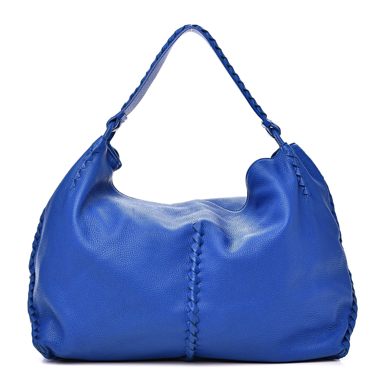 Bottega Veneta Cervo Deerskin Hobo Signal Blue 1 of 13
