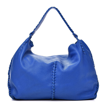 Bottega Veneta Cervo Deerskin Hobo Signal Blue 1 of 13