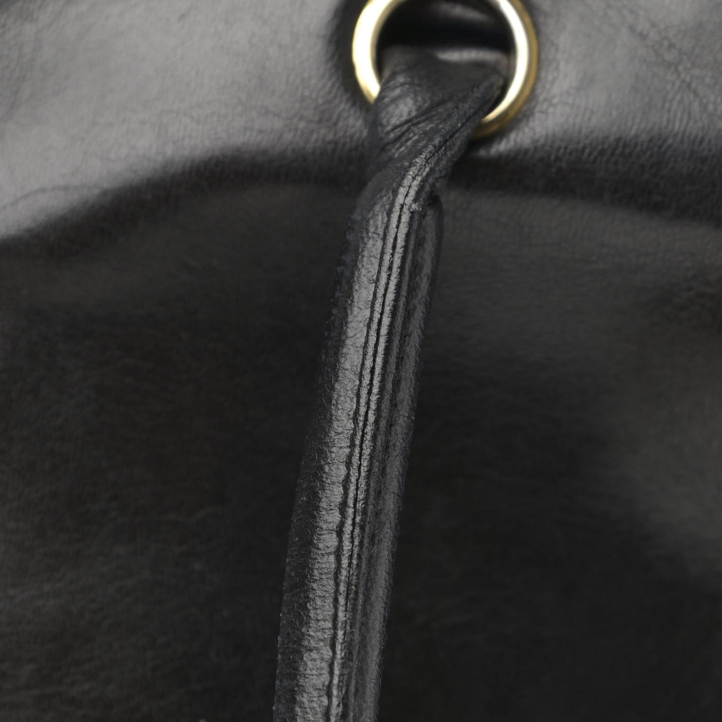 Lambskin CC Shoulder Bag Black