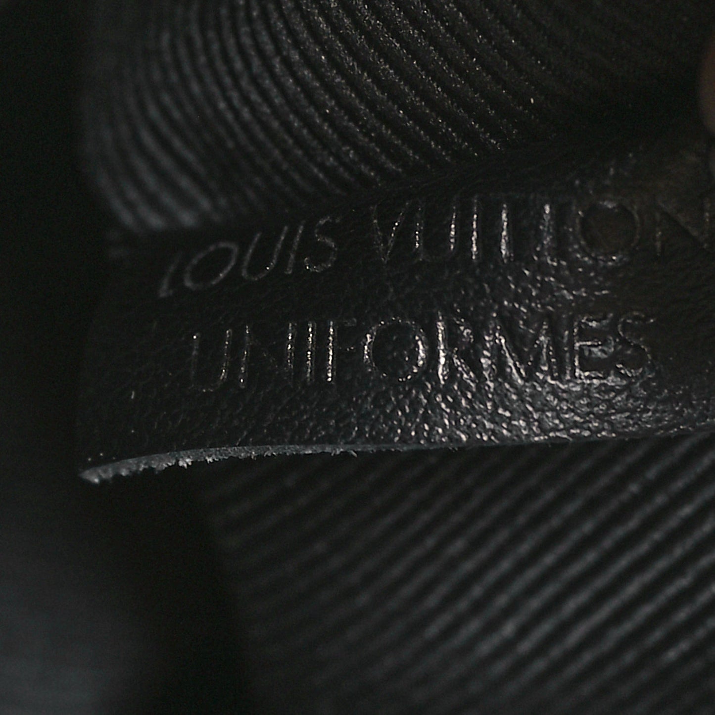 Taurillon Monogram Uniformes Solar Ray Soft Pochette Volga Belt Bag Black
