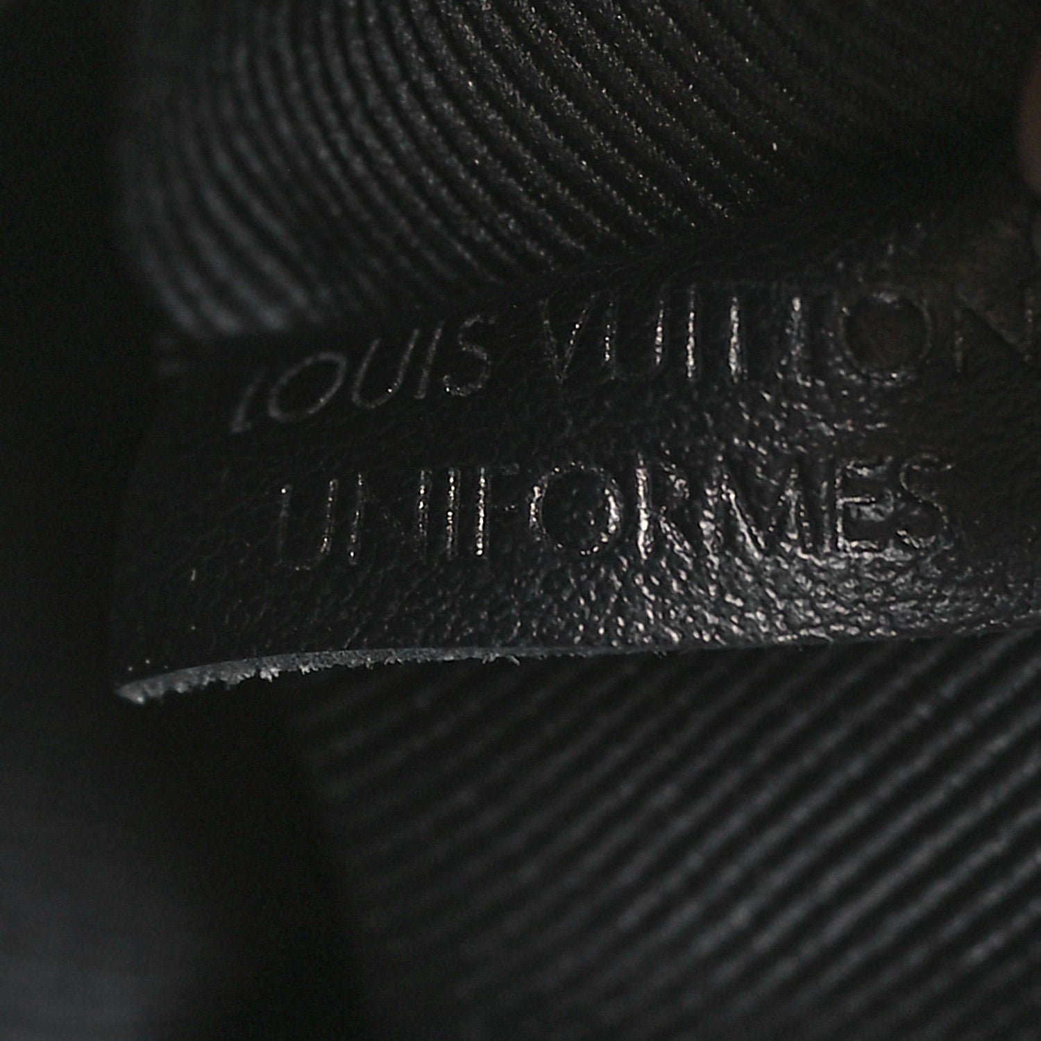 Louis Vuitton Taurillon Monogram Uniformes Solar Ray Soft Pochette Volga Belt Bag Black 6 of 9