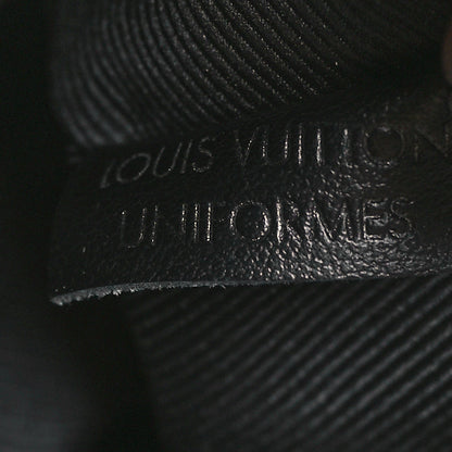 Louis Vuitton Taurillon Monogram Uniformes Solar Ray Soft Pochette Volga Belt Bag Black 6 of 9