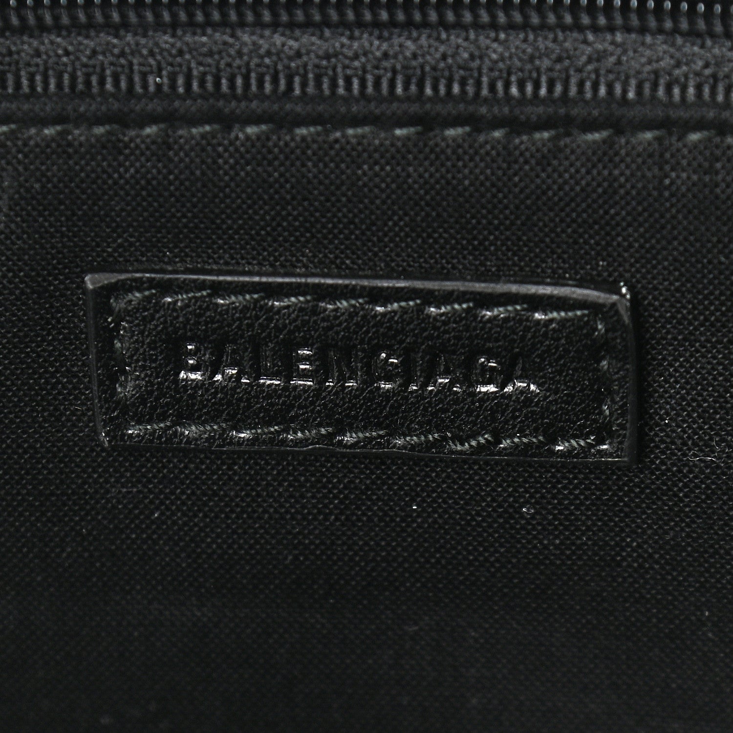Balenciaga Nylon Embroidered You Are The World Explorer Backpack S Black 6 of 9