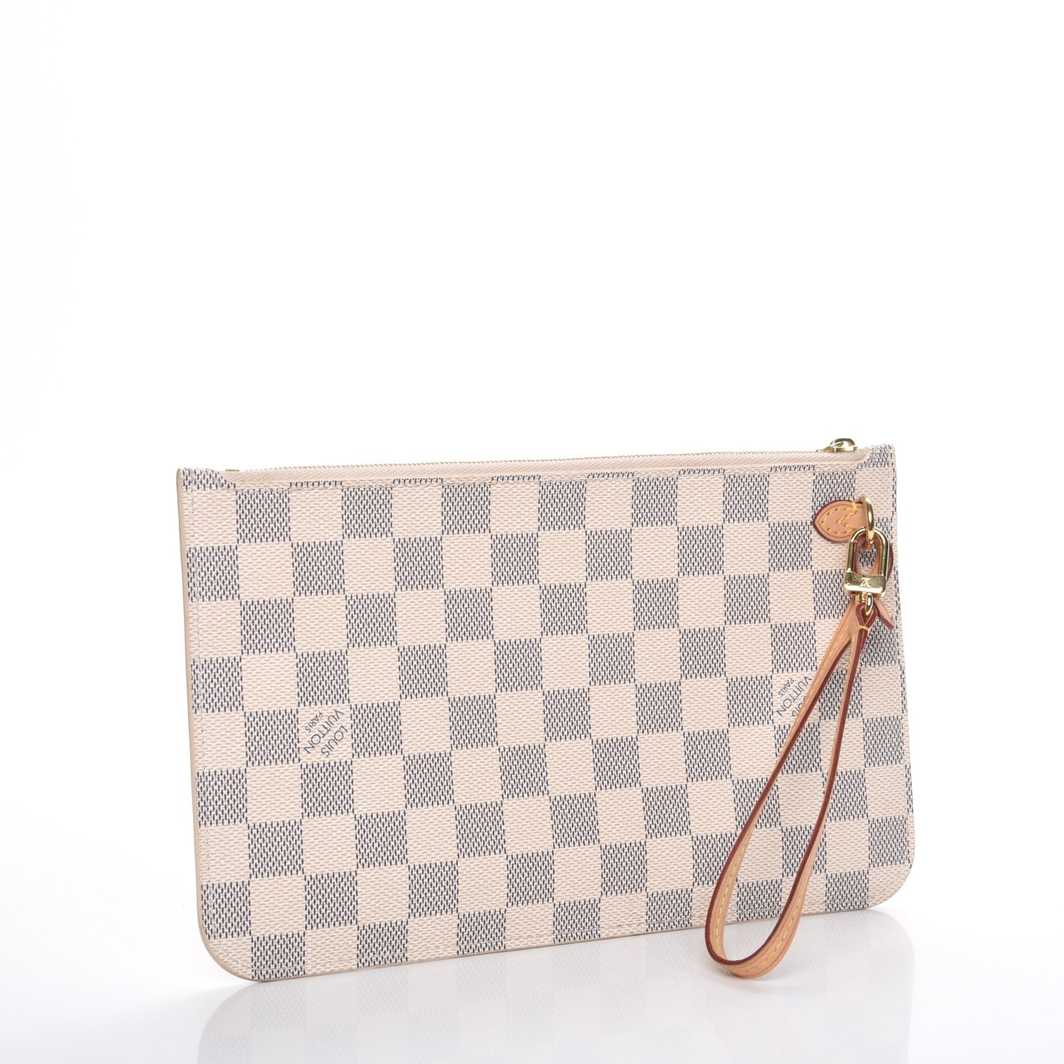 Louis Vuitton Damier Azur Neverfull MM GM Pochette 3 of 8
