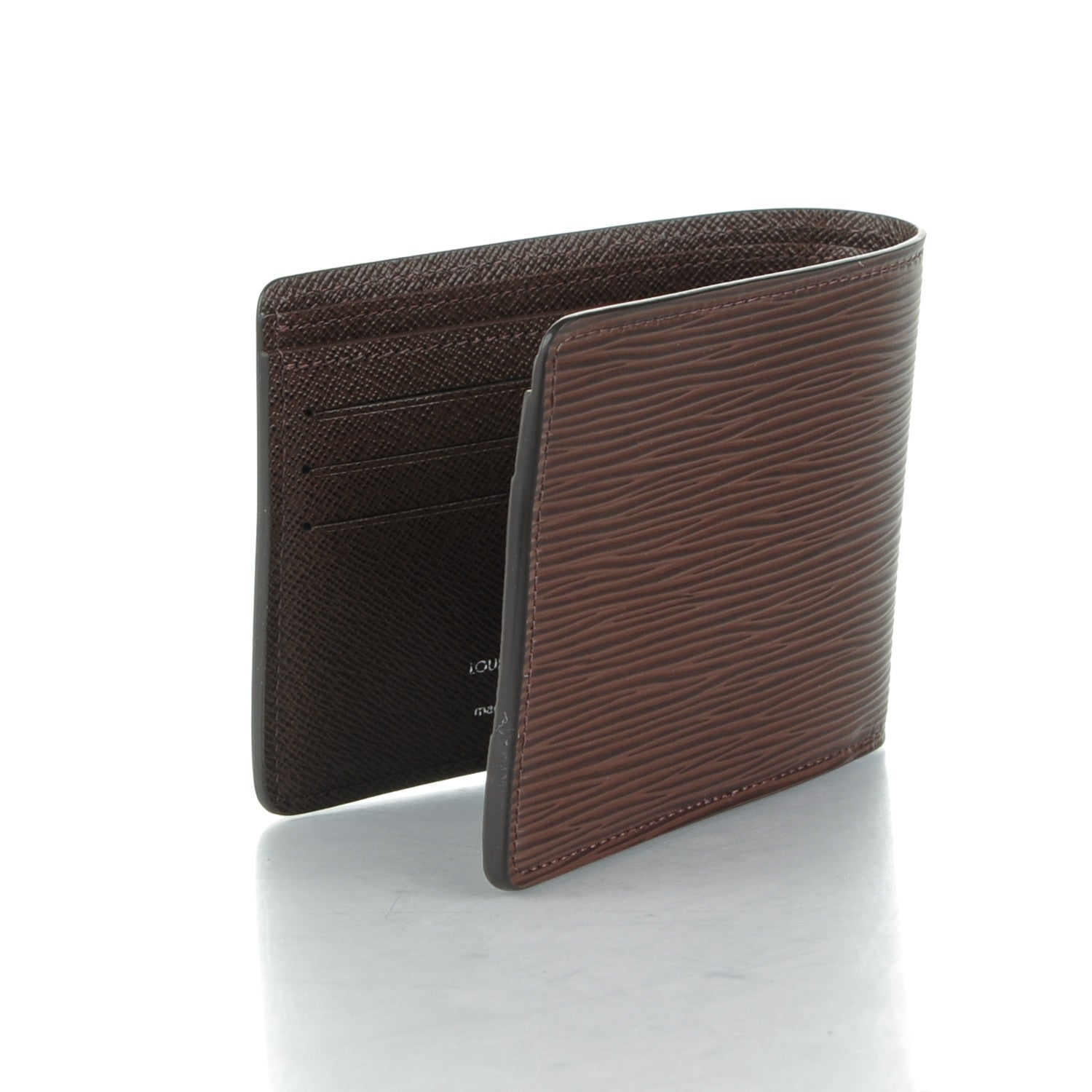Louis Vuitton Epi Multiple Wallet Moka 3 of 7