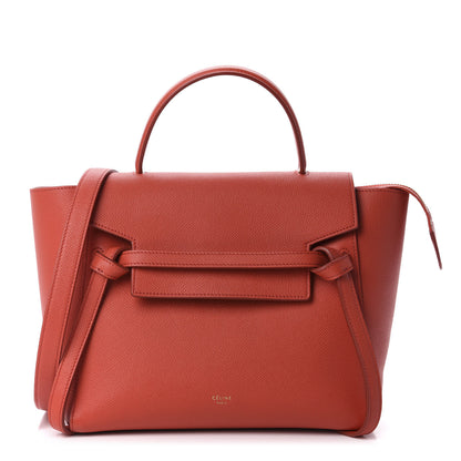 Celine Baby Grained Calfskin Micro Belt Bag Poppy 1 of 10
