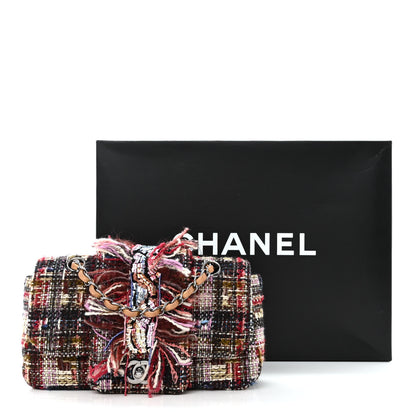 Chanel Tweed Sequin Small Fantasy Single Flap Multicolor 15 of 15