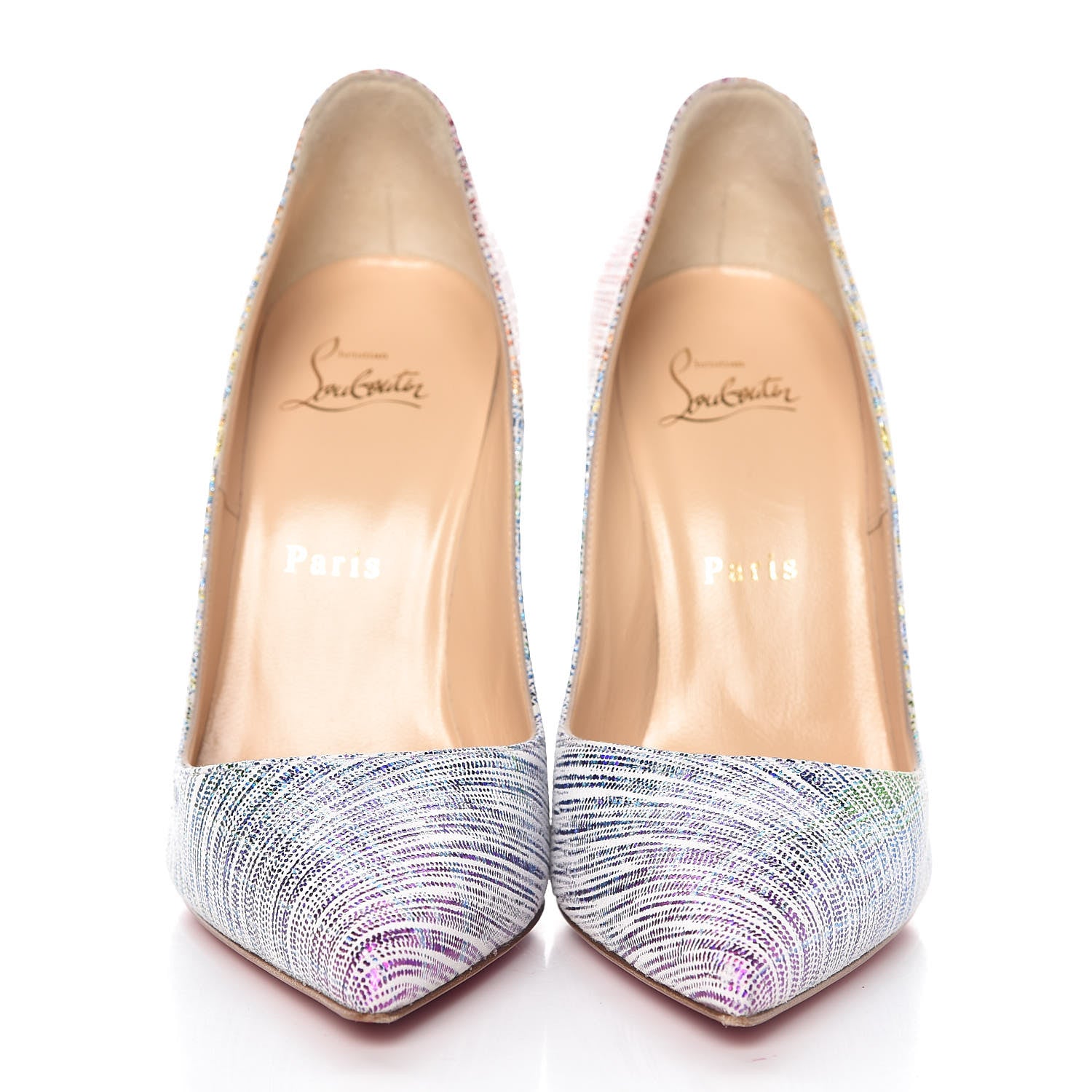 Christian Louboutin Suede Unicorn So Kate 120 Pumps 37.5 Multi 2 of 10