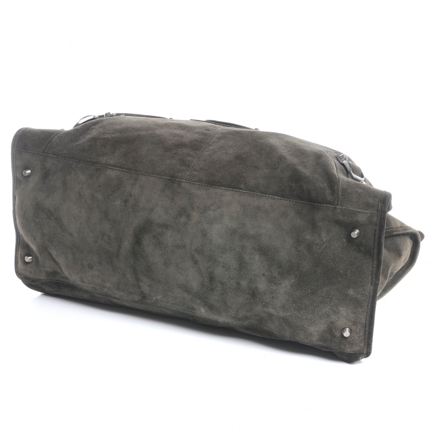 Balenciaga Baby Daim Suede Work Green 4 of 7