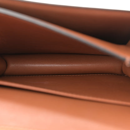 Celine Textile Natural Calfskin Teen Classic Box Flap Bag Navy Tan 5 of 12