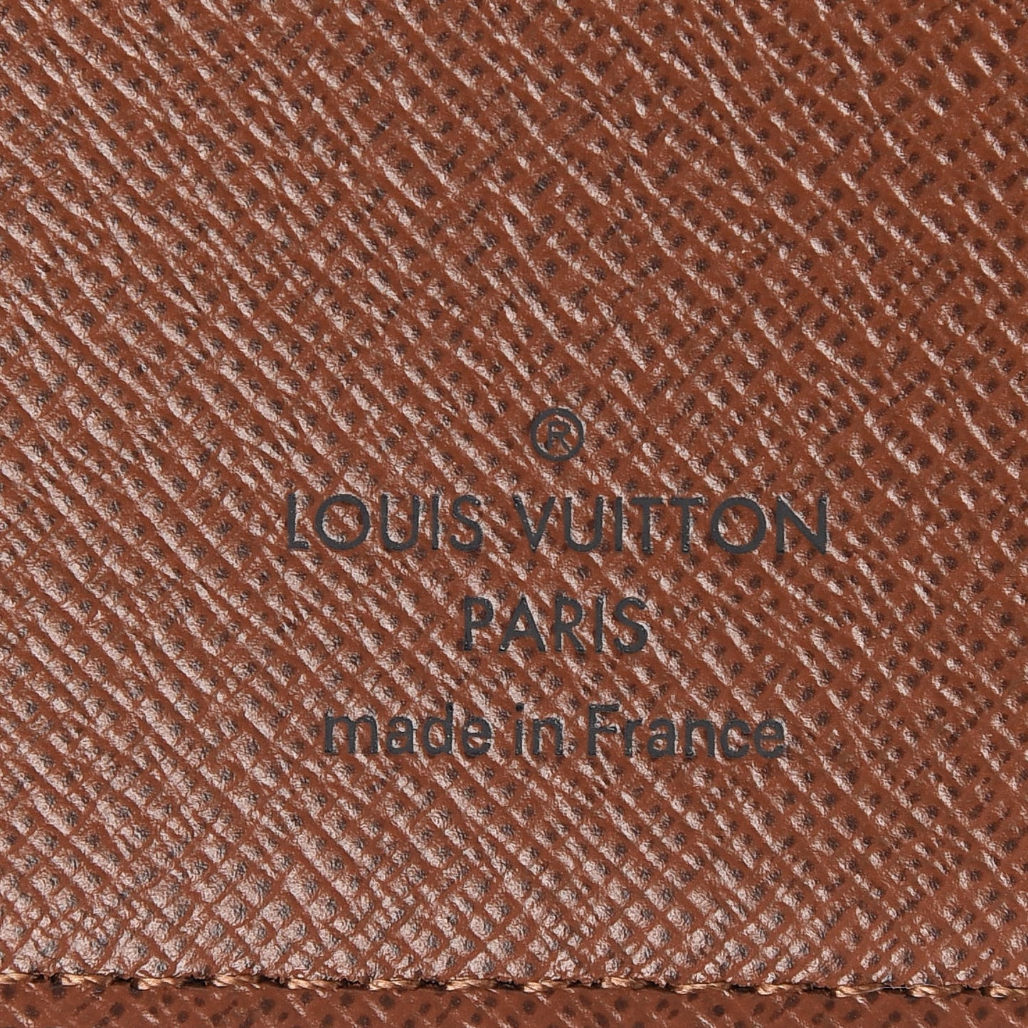 Monogram Desk Agenda Cover