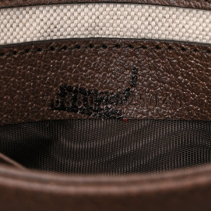 Gucci GG Supreme Monogram Textured Dollar Calfskin Blondie Belt Bag 80 32 Beige Ebony New Acero 7 of 10