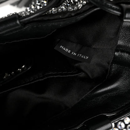 Miu Miu Raso Crystal Starlight Bucket Bag Black 6 of 9