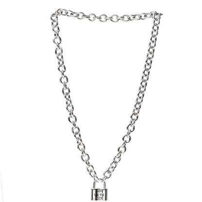 Tiffany Sterling Silver 1837 Lock Charm Necklace 3 of 4