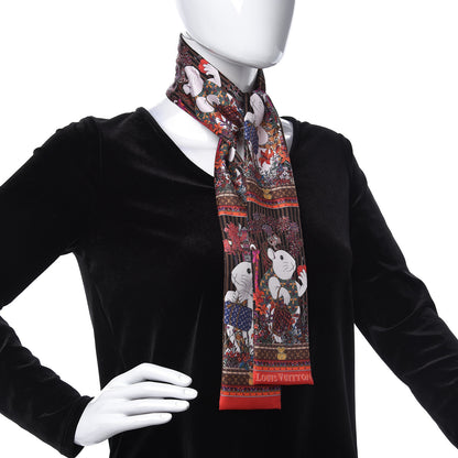 Louis Vuitton Silk Vuittonite Bandeau Ebene 2 of 4