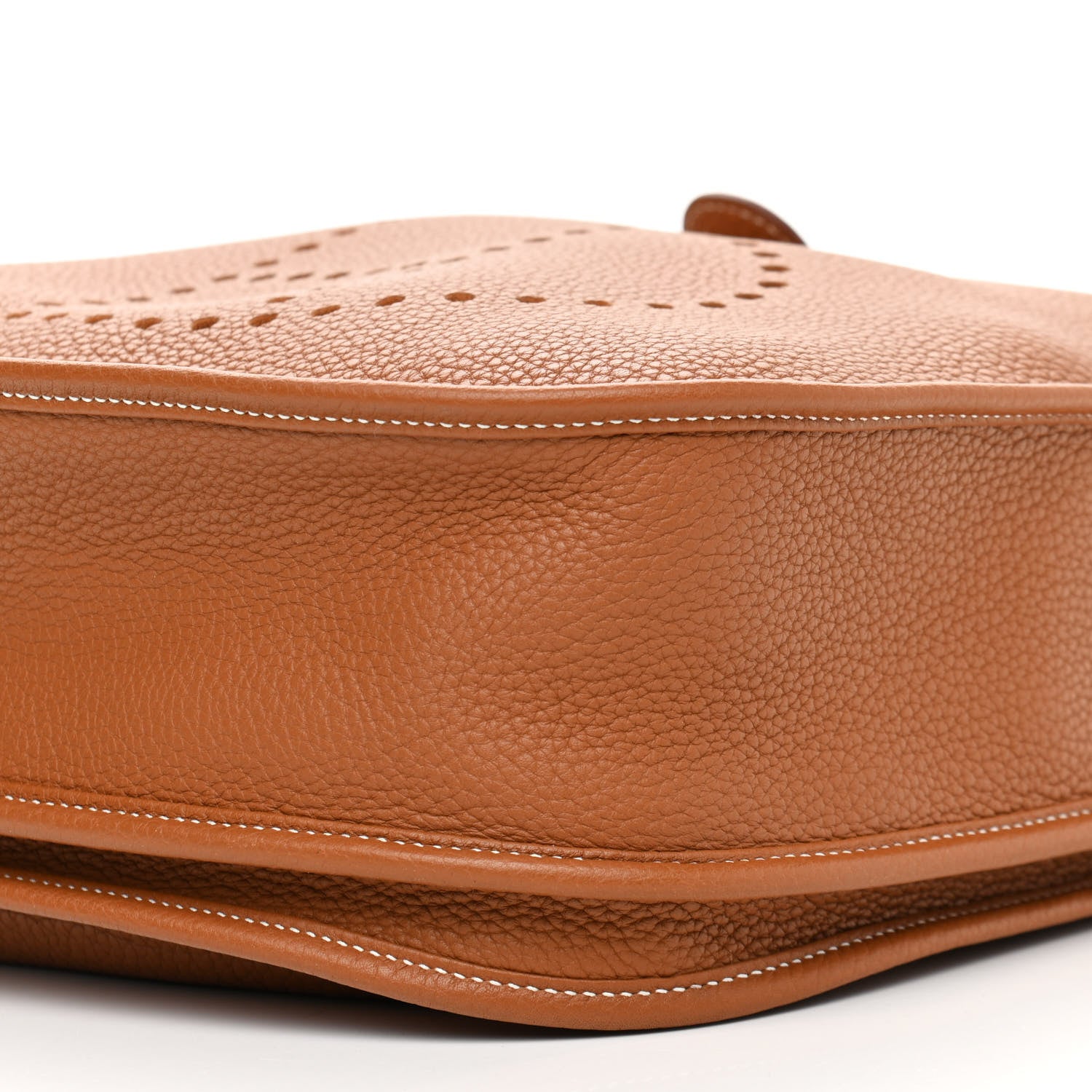 Hermes Taurillon Clemence Evelyne III GM Gold 10 of 10