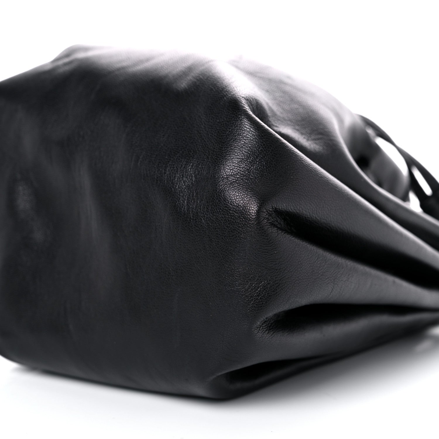 Loewe Calfskin Drawstring Bag Black 8 of 8