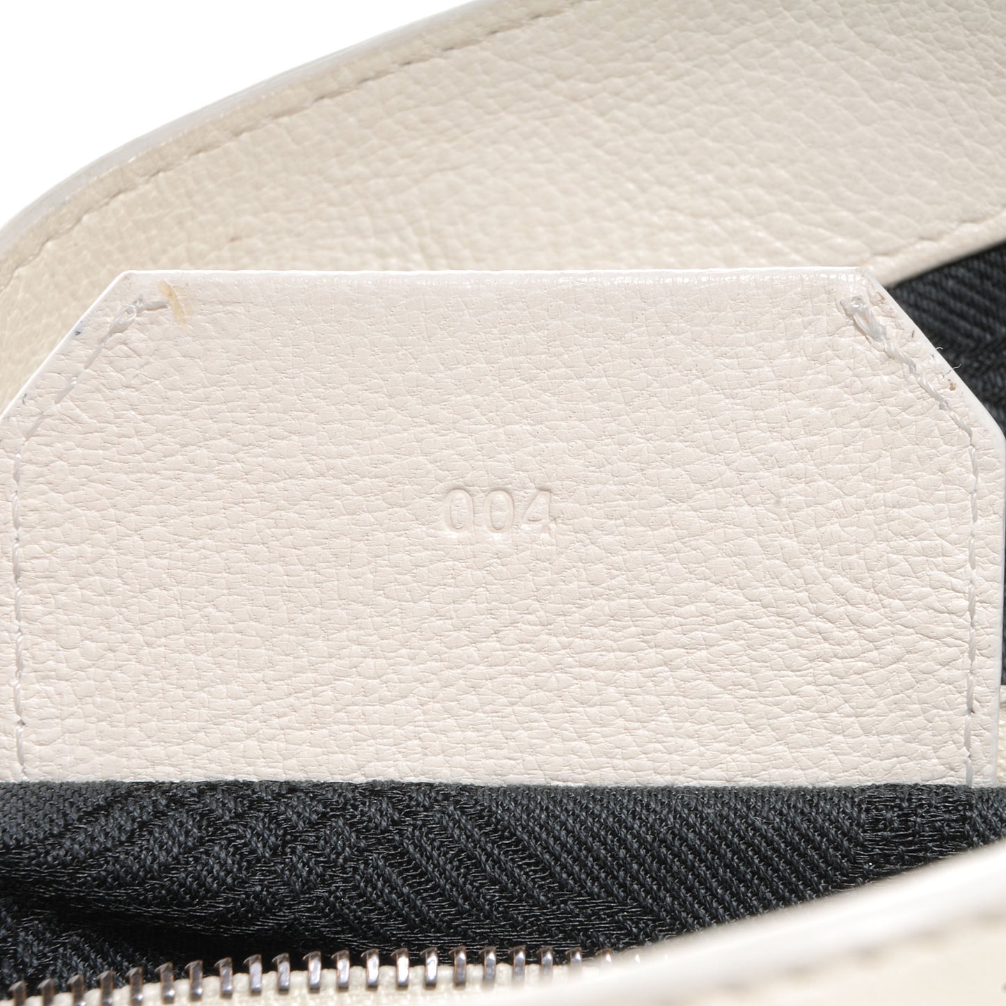 Leather PS1 Tote White