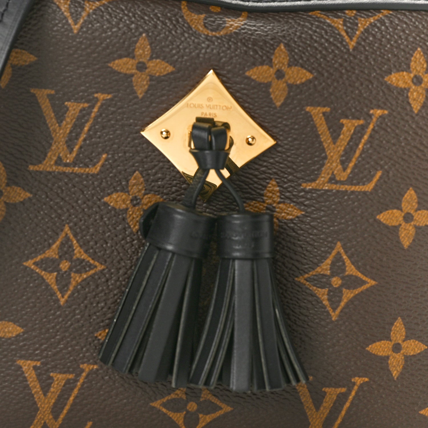 Louis Vuitton Monogram Saintonge Black 8 of 10