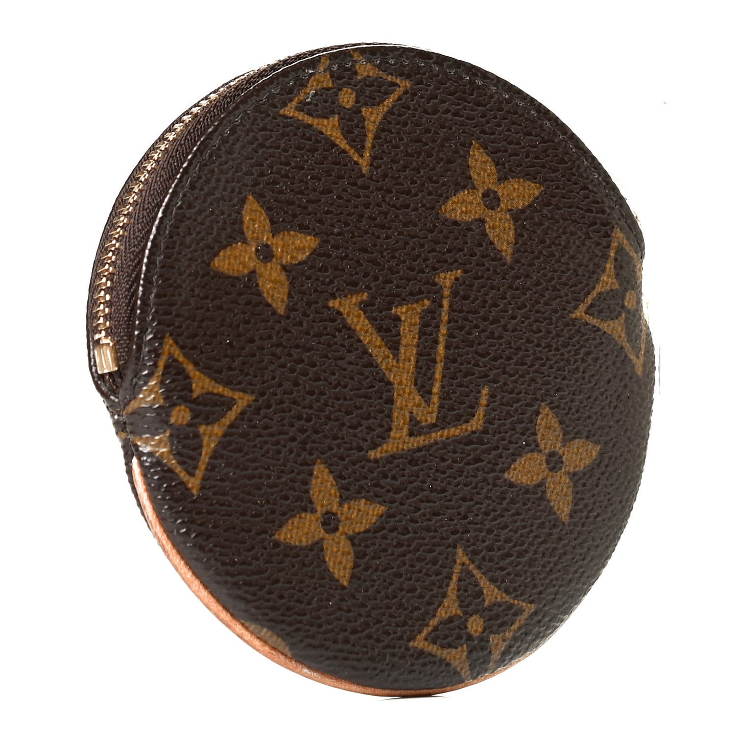 Monogram Round Coin Purse