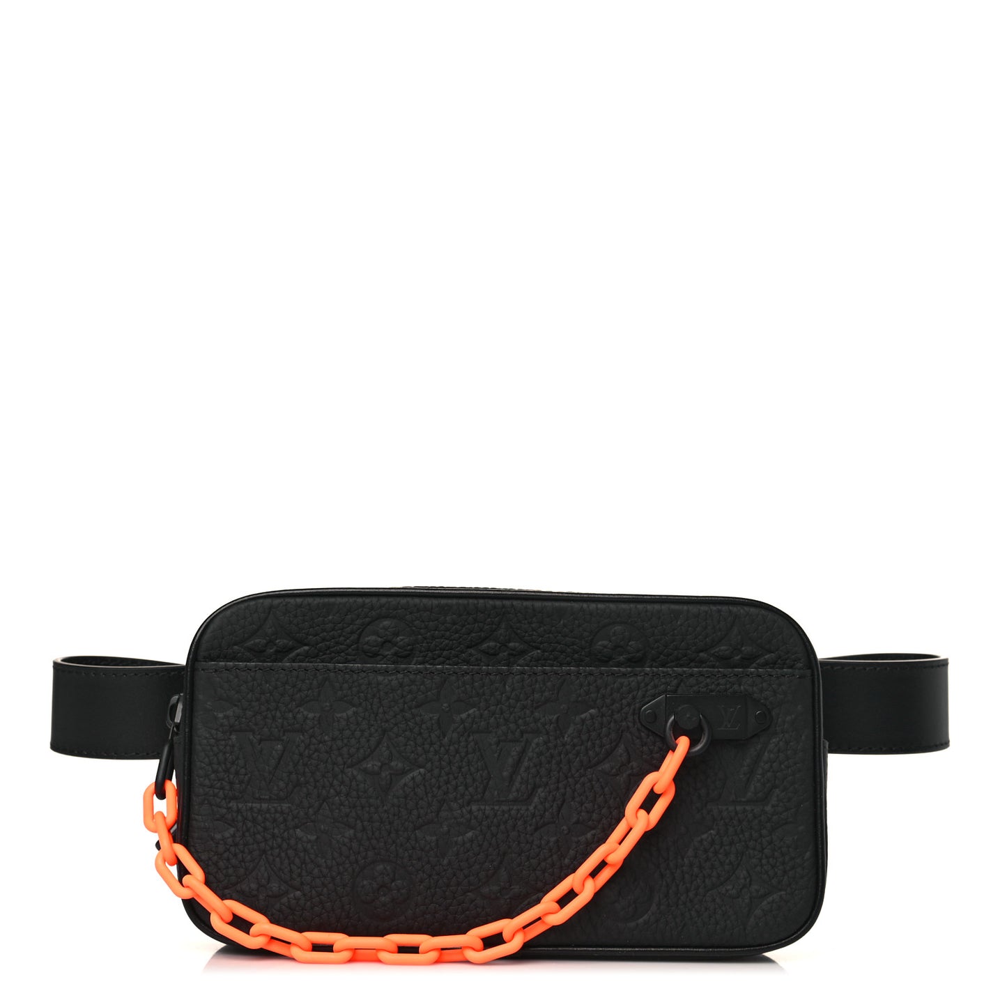 Taurillon Monogram Uniformes Solar Ray Soft Pochette Volga Belt Bag Black