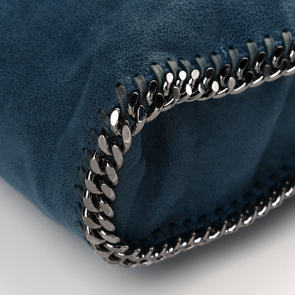 Stella McCartney Shaggy Deer Falabella Fold Over Tote Blue 11 of 12