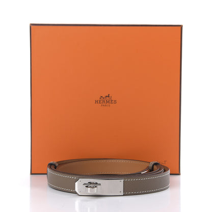 Hermes Epsom Kelly Belt Etoupe 6 of 6