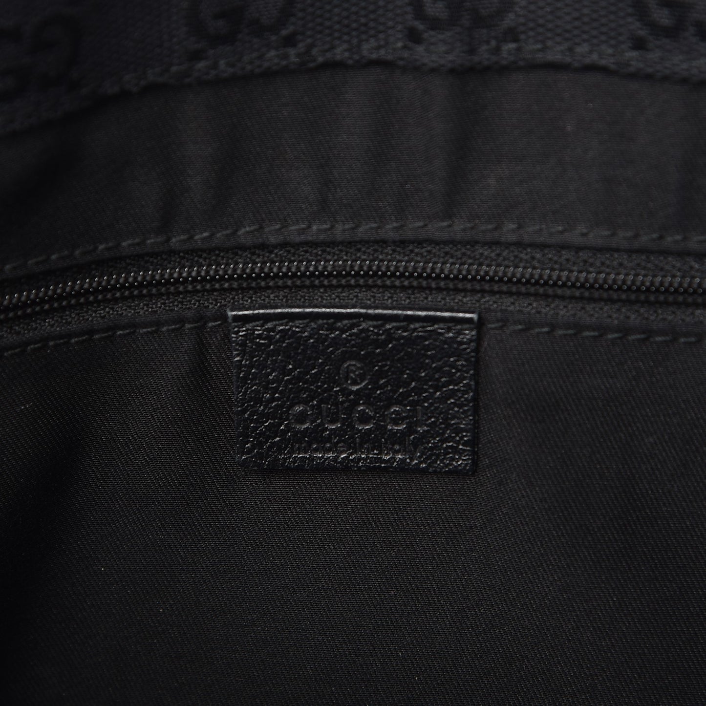 Calfskin Abbey Tote Black