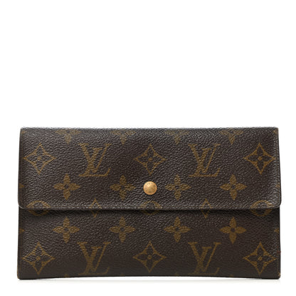Louis Vuitton Monogram Porte Tresor International Wallet 1 of 9