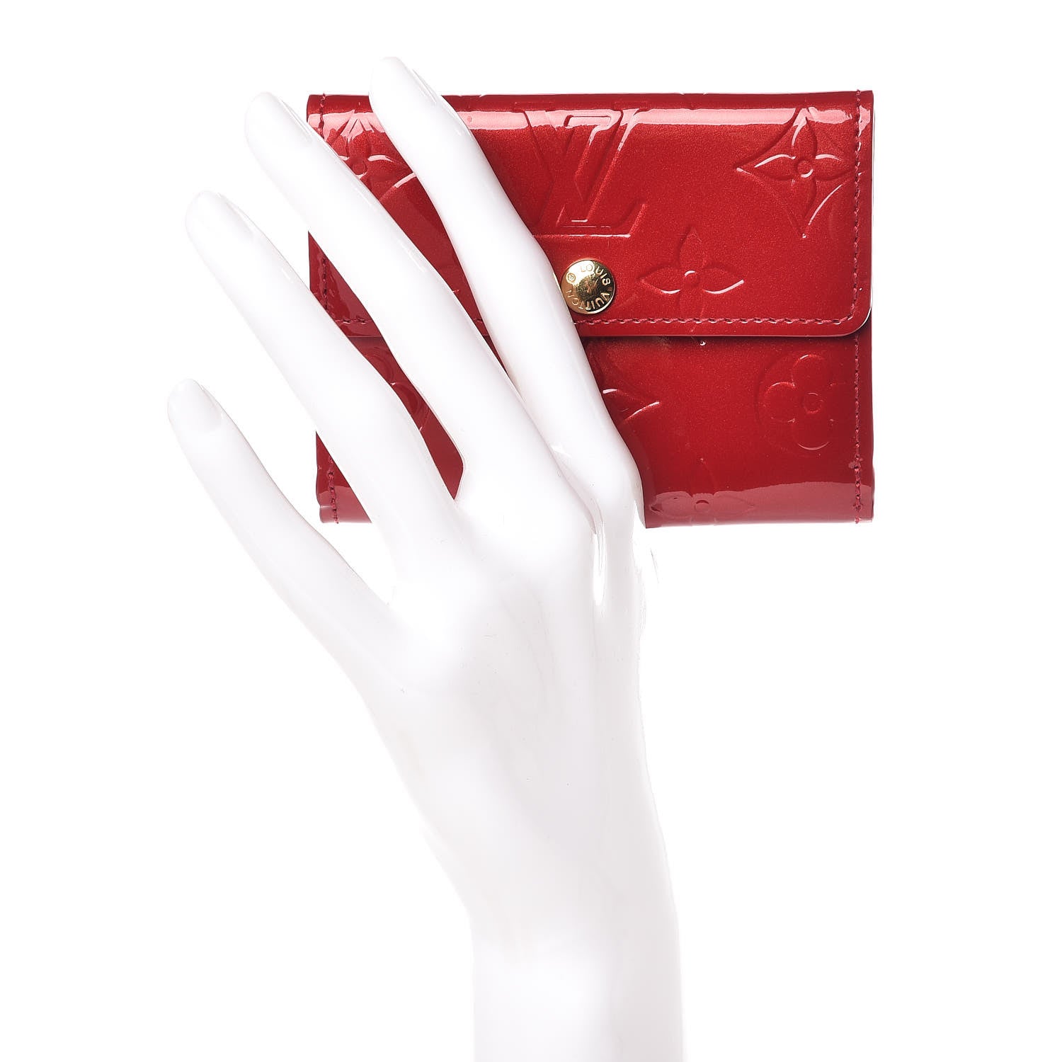 Louis Vuitton Vernis Ludlow Wallet Pomme D'Amour 2 of 6
