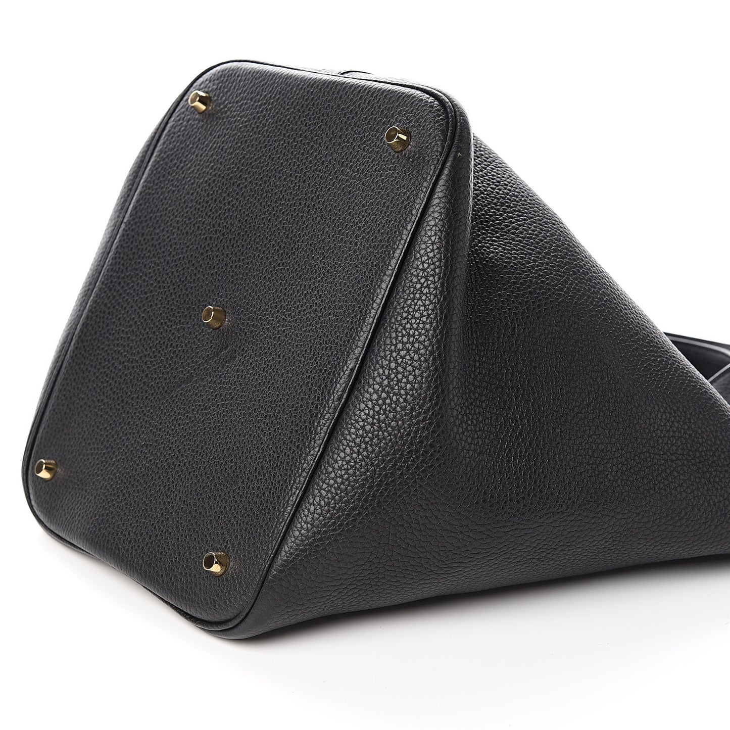 Taurillon Clemence Picotin Lock 26 GM Black