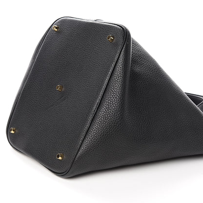 Hermes Taurillon Clemence Picotin Lock 26 GM Black 8 of 11