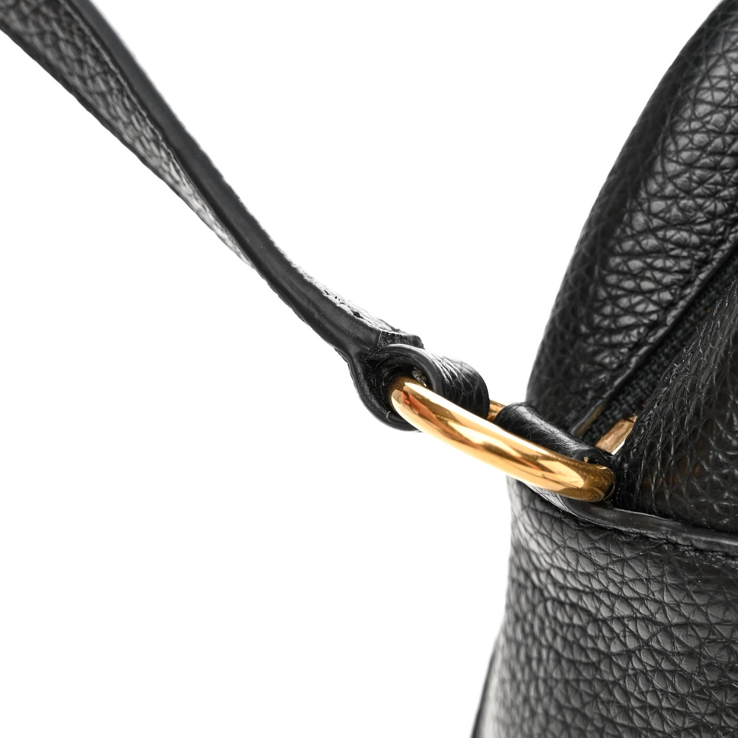 Salvatore Ferragamo Calfskin Travel Camera Crossbody Bag Black 13 of 14