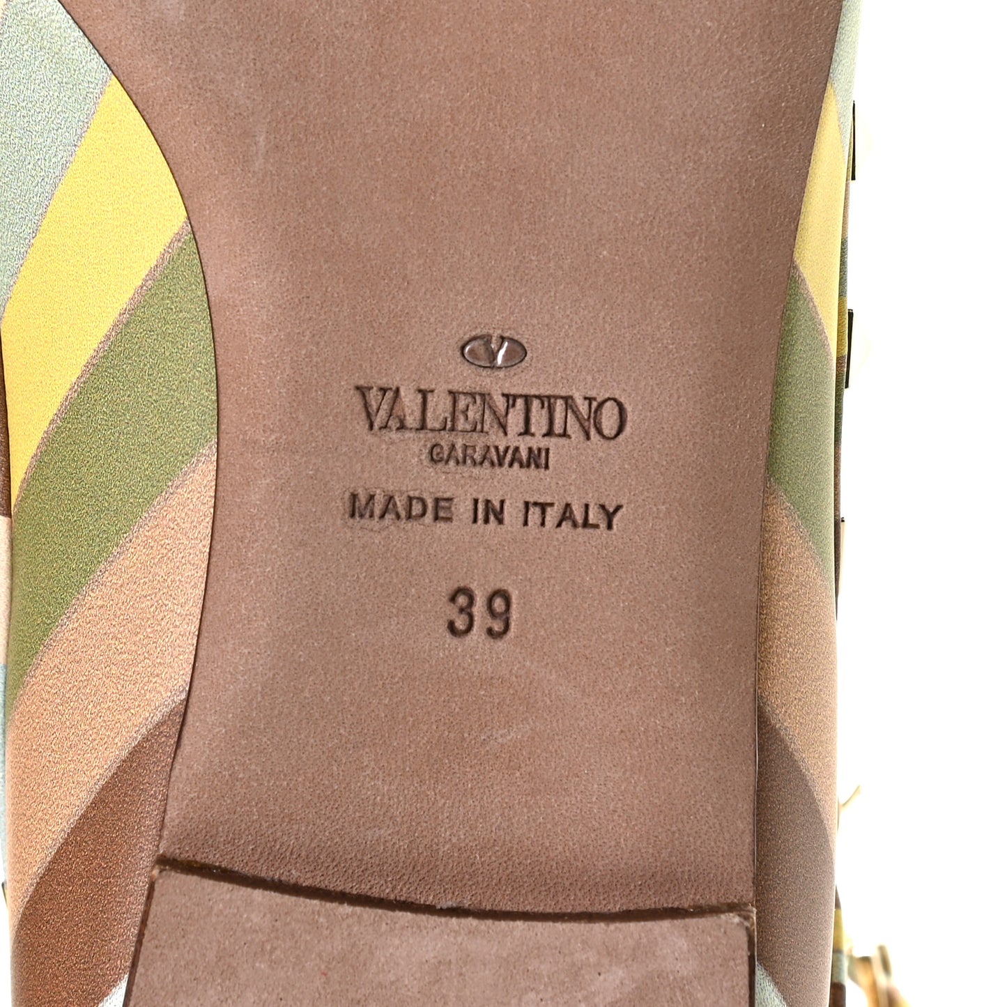 Nappa Native Couture 1975 Rockstud Cage Ballerina Flats 39 Multicolor