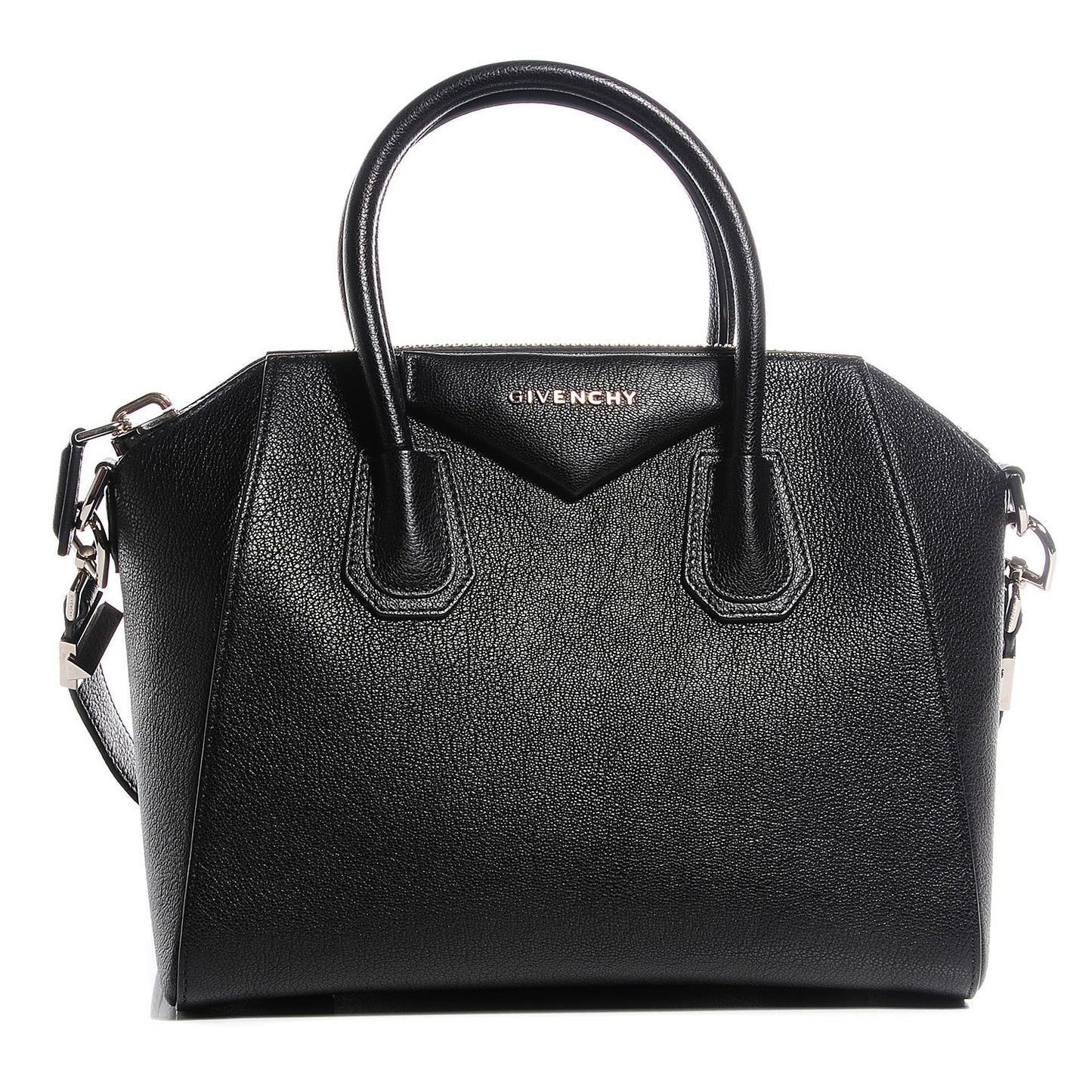 Sugar Goatskin Small Antigona Black