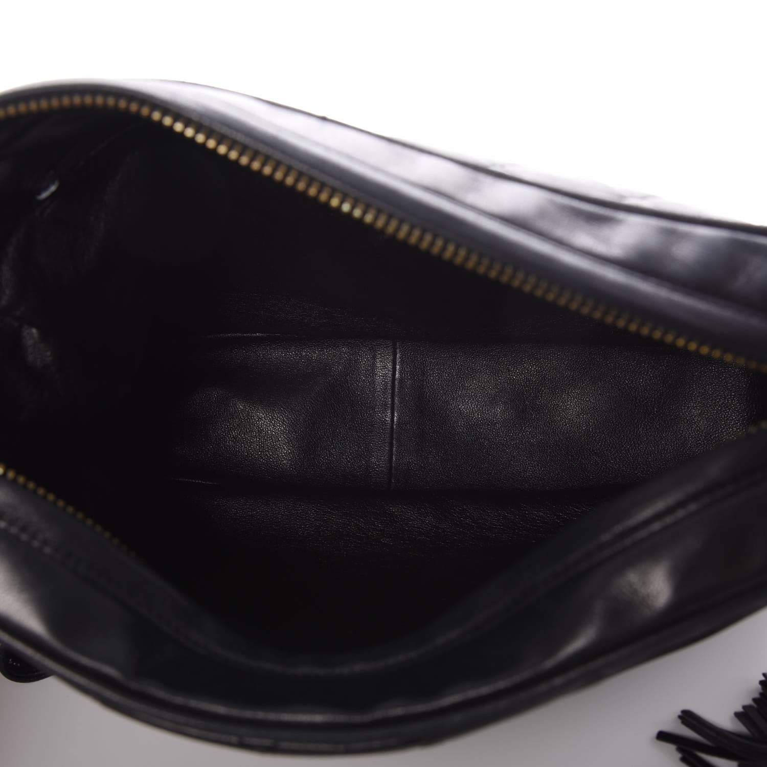 Chanel Lambskin Quilted Tassel Camera Case Black 5 of 7