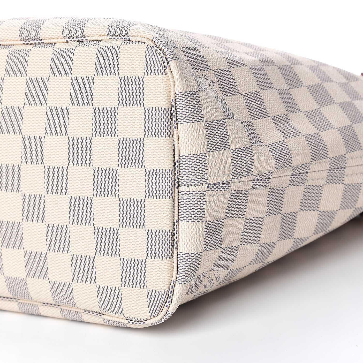 Louis Vuitton Damier Azur Neo Neverfull MM Rose Ballerine 12 of 14