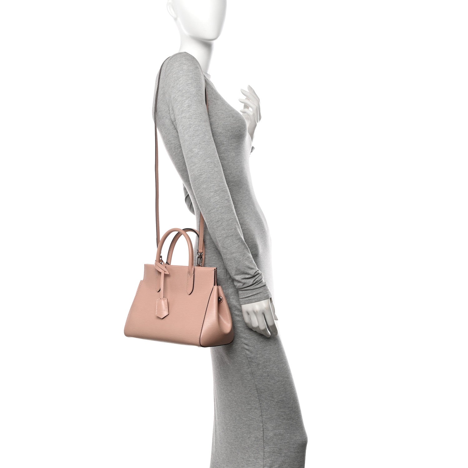 Louis Vuitton Epi Marly BB Rose Ballerine 2 of 13