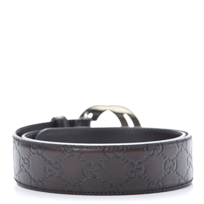 Gucci Guccissima Interlocking G 40mm Belt 85 34 Brown 2 of 5