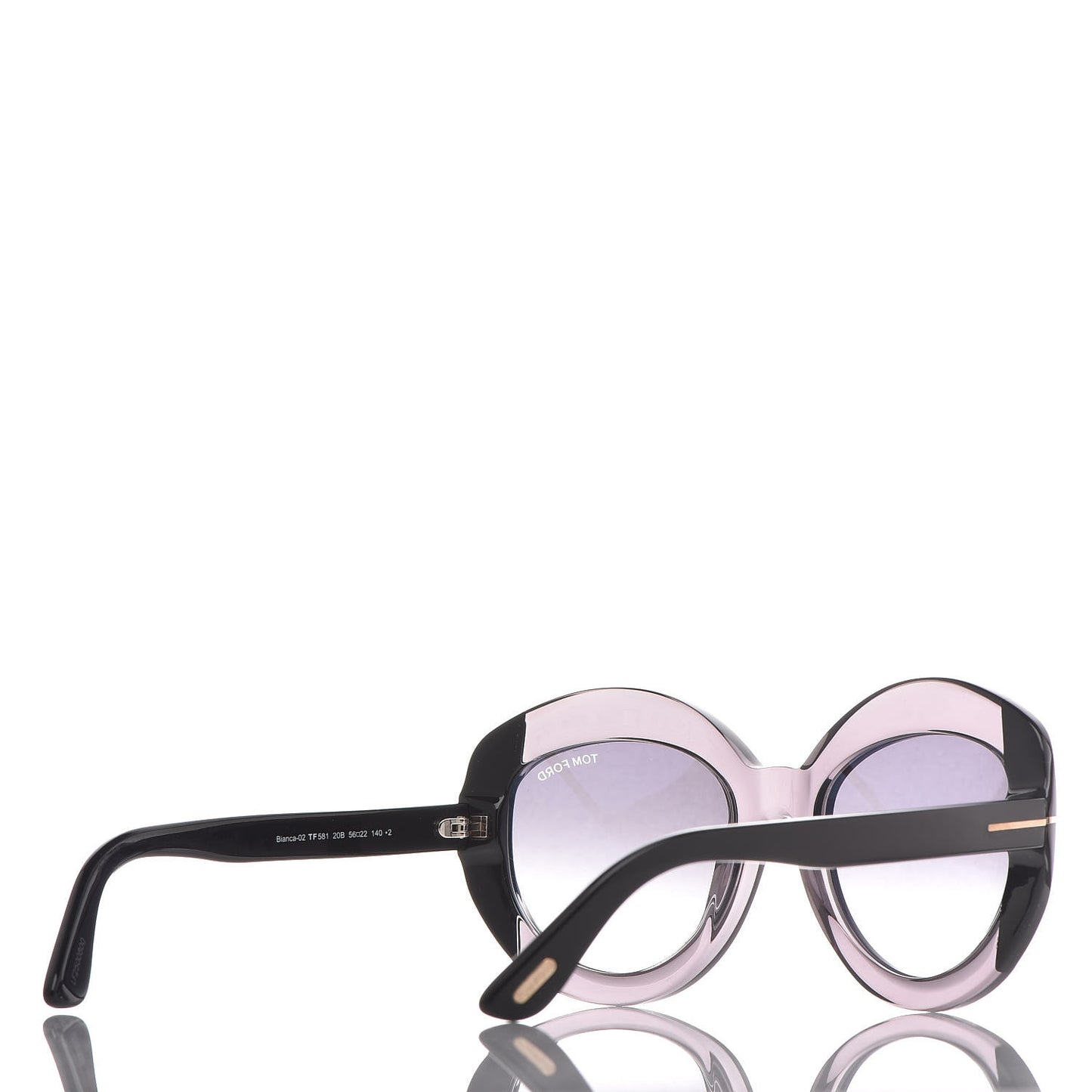 Bianca Sunglasses TF581 Black Grey