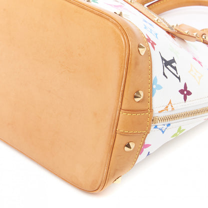 Louis Vuitton Monogram Multicolor Alma White 5 of 9