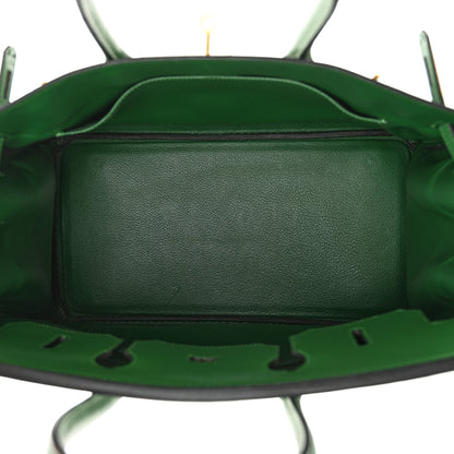 Hermes Courchevel Birkin 35 Vert Clair 5 of 16
