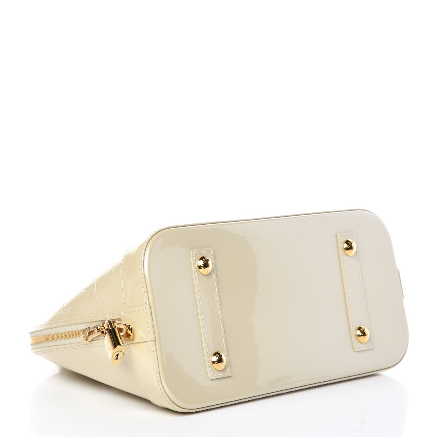 Louis Vuitton Vernis Alma PM Blanc Corail 4 of 9