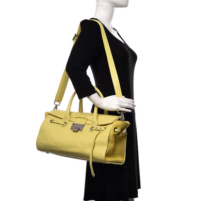 Jimmy Choo Calfskin Medium Rosalie Citrine 2 of 10