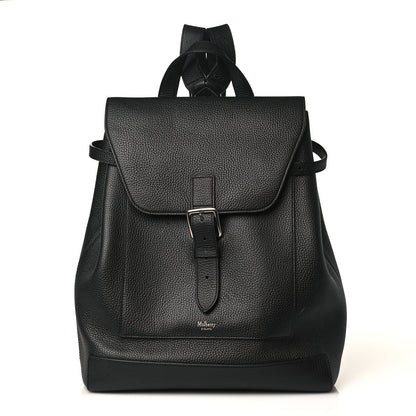 Mulberry Classic Grain Calfskin Chiltern Backpack Black 1 of 7