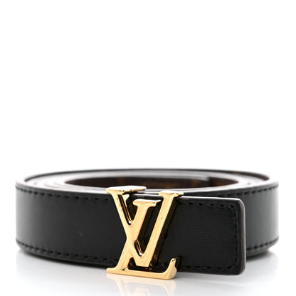 Louis Vuitton Monogram 20mm Initiales Belt 85 34 Black 3 of 6