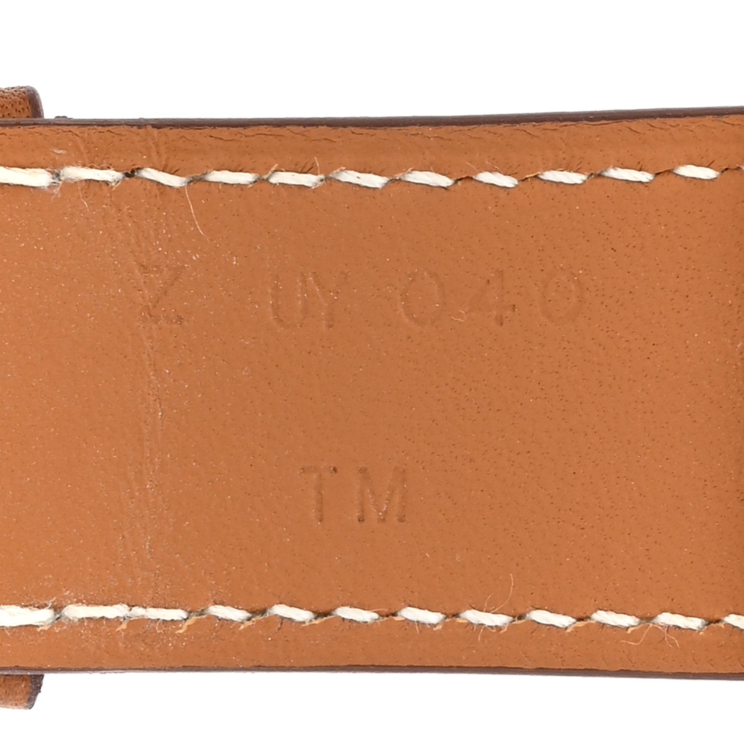 Hermes Barenia 34mm Apple Watch Attelage Band Fauve 3 of 6