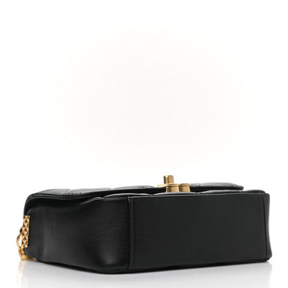 Chanel Lambskin Quilted Small CC Coin Flap Bag Black 4 of 10