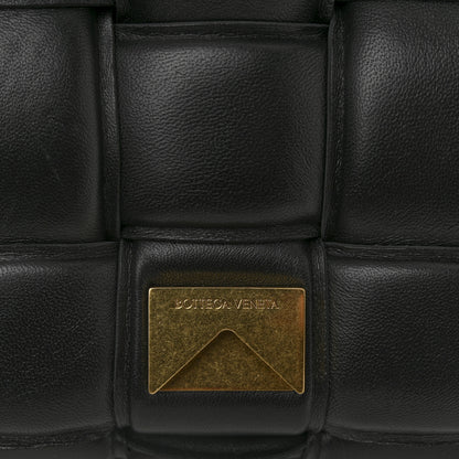 Bottega Veneta Lambskin Maxi Intreccio Padded Chain Cassette Crossbody Bag Black 12 of 12