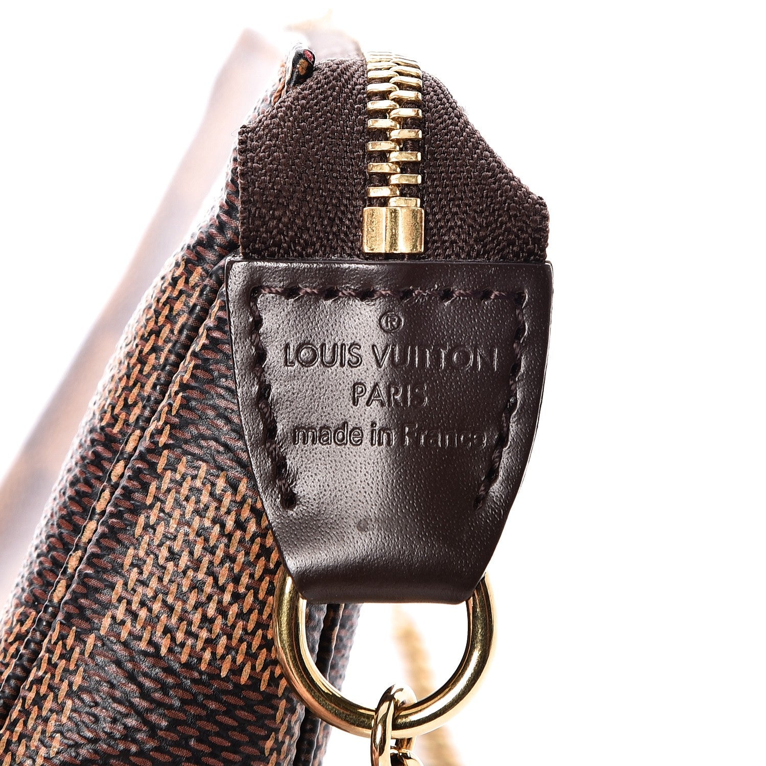 Louis Vuitton Damier Ebene Mini Pochette Accessories 5 of 8